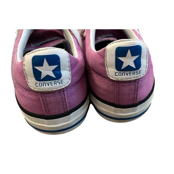 Converse Star Player OX Purple White Low Top Shoes Mens Size 4.5 Sneaker 128651F - Picture 8 of 15